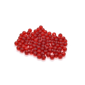Perle Color rosii 1cm